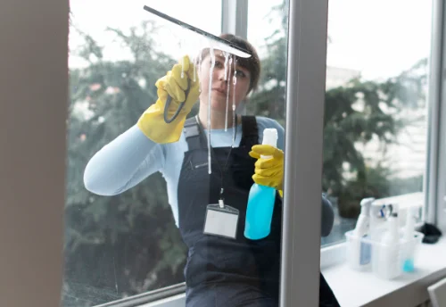 Nettoyage de vitres intérieures et extérieures à Bélus
